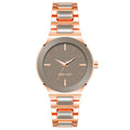 Reloj Análogo Mujer Nine West Bicolor NW/2908GYRG