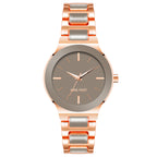 Reloj Análogo Mujer Nine West Bicolor NW/2908GYRG