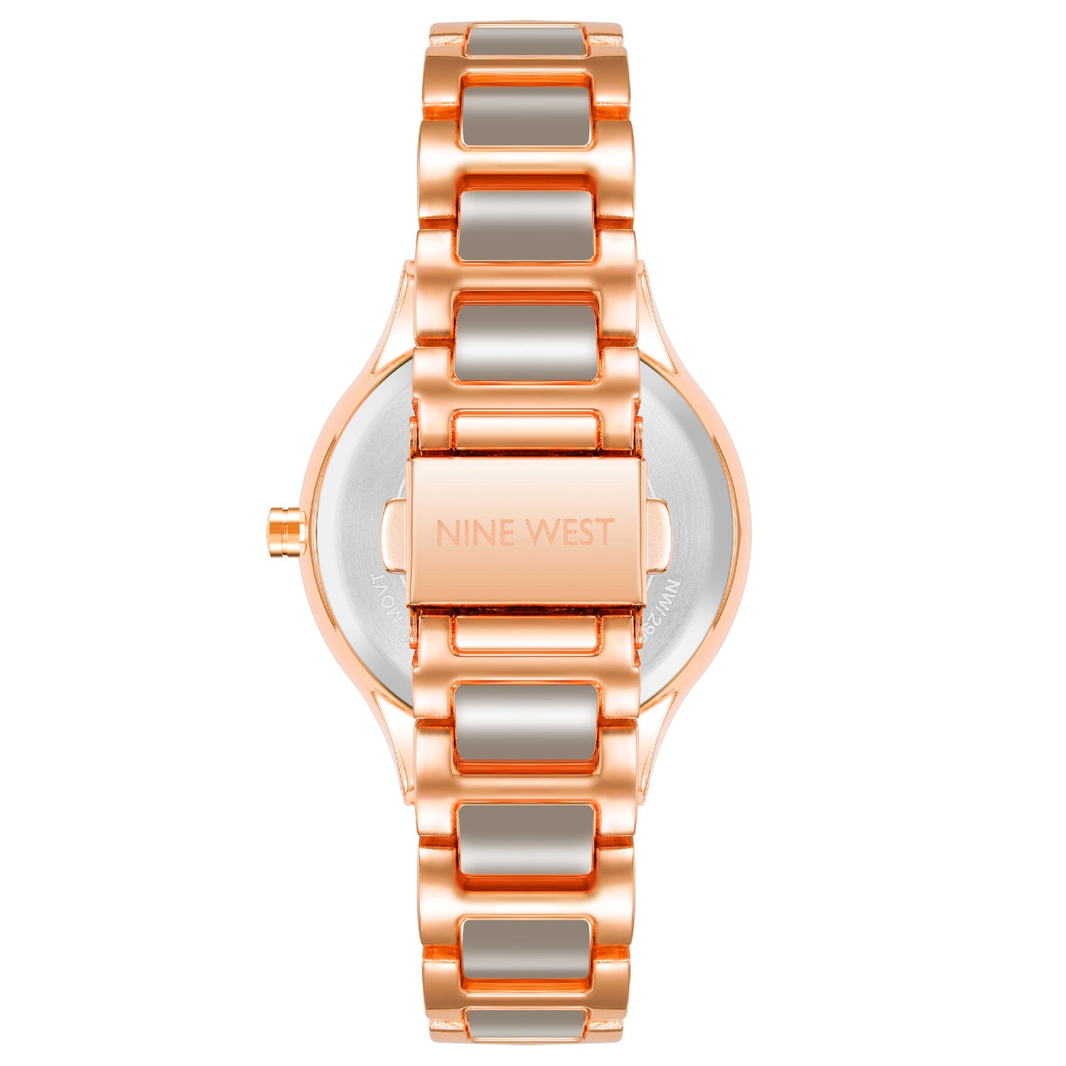 Reloj Análogo Mujer Nine West Bicolor NW/2908GYRG
