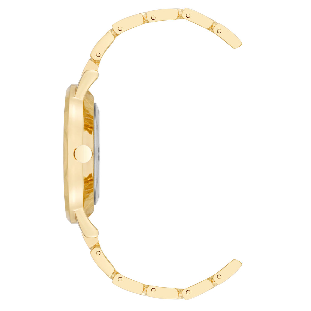 Reloj Análogo Mujer Nine West Dorado NW/2928CHGB