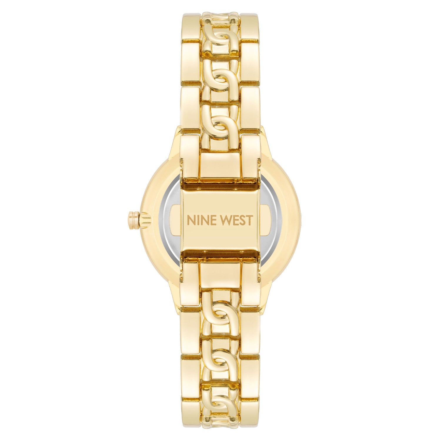 Reloj Análogo Mujer Nine West Dorado NW/2928CHGB