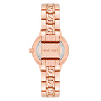 Reloj Análogo Mujer Nine West Oro Rosado NW/2928SVRG