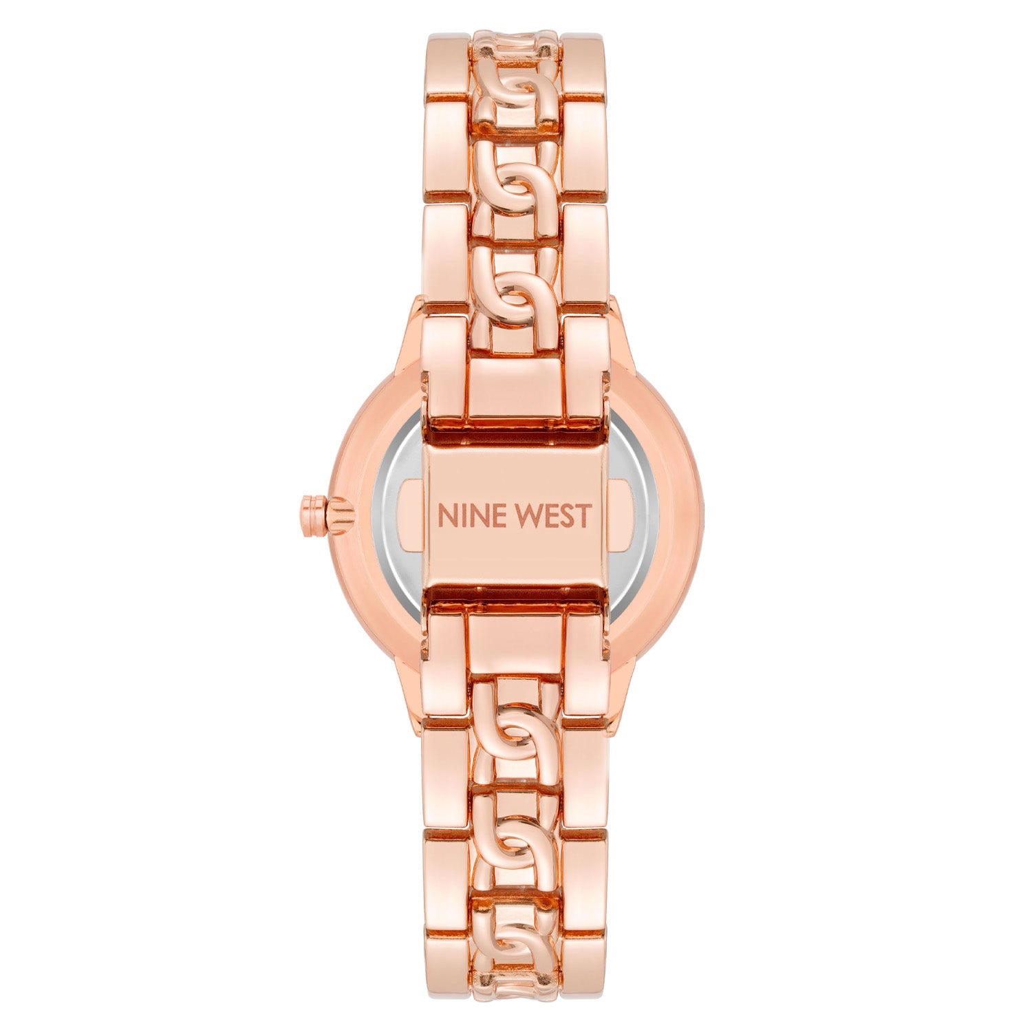 Reloj Análogo Mujer Nine West Oro Rosado NW/2928SVRG