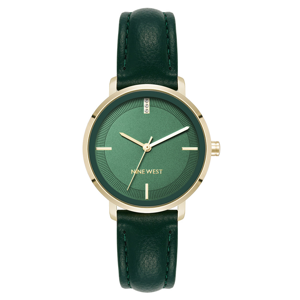 Reloj Análogo Mujer Nine West Verde NW/3084GPGN