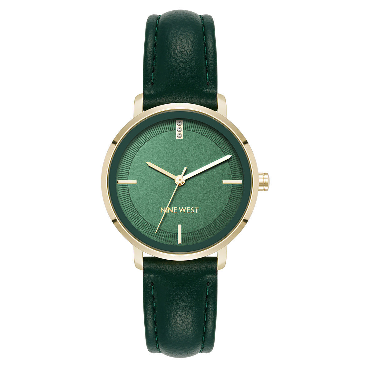 Reloj Análogo Mujer Nine West Verde NW/3084GPGN