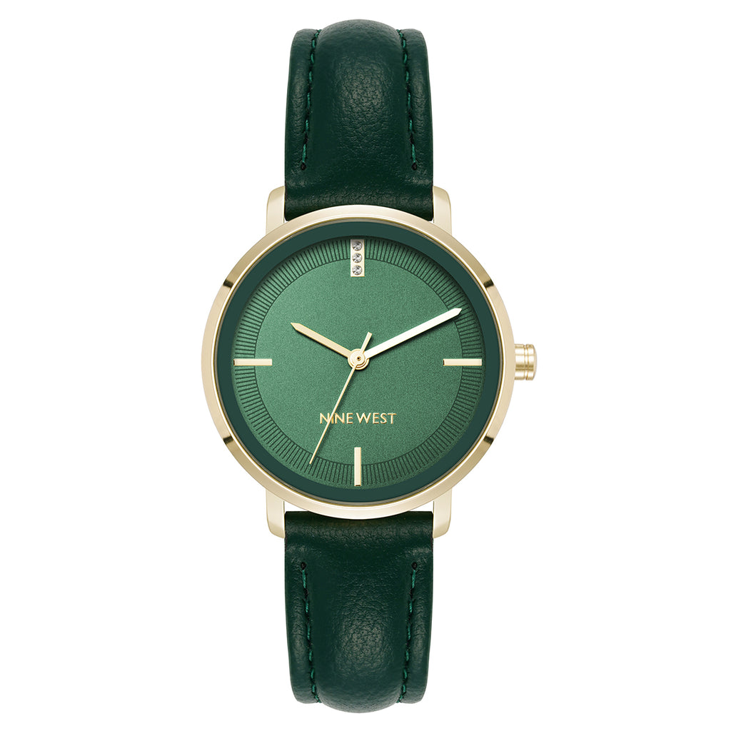 Reloj Análogo Mujer Nine West Verde NW/3084GPGN