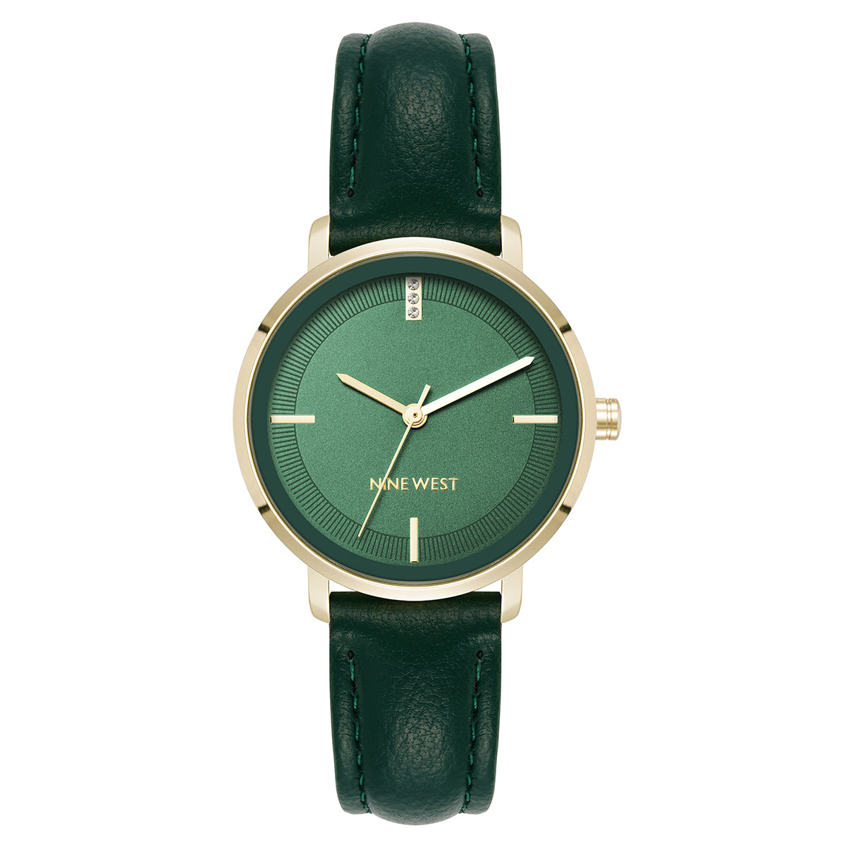 Reloj Análogo Mujer Nine West Verde NW/3084GPGN