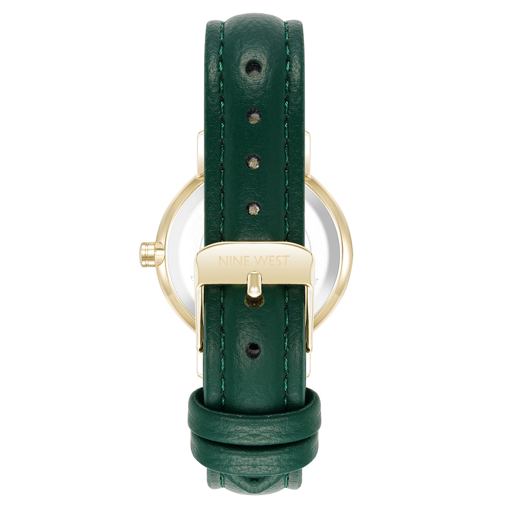 Reloj Análogo Mujer Nine West Verde NW/3084GPGN