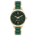 Reloj Análogo Mujer Nine West Verde NW/3094GNGB