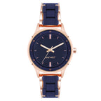 Reloj Análogo Mujer Nine West Azul NW/3094NVRG