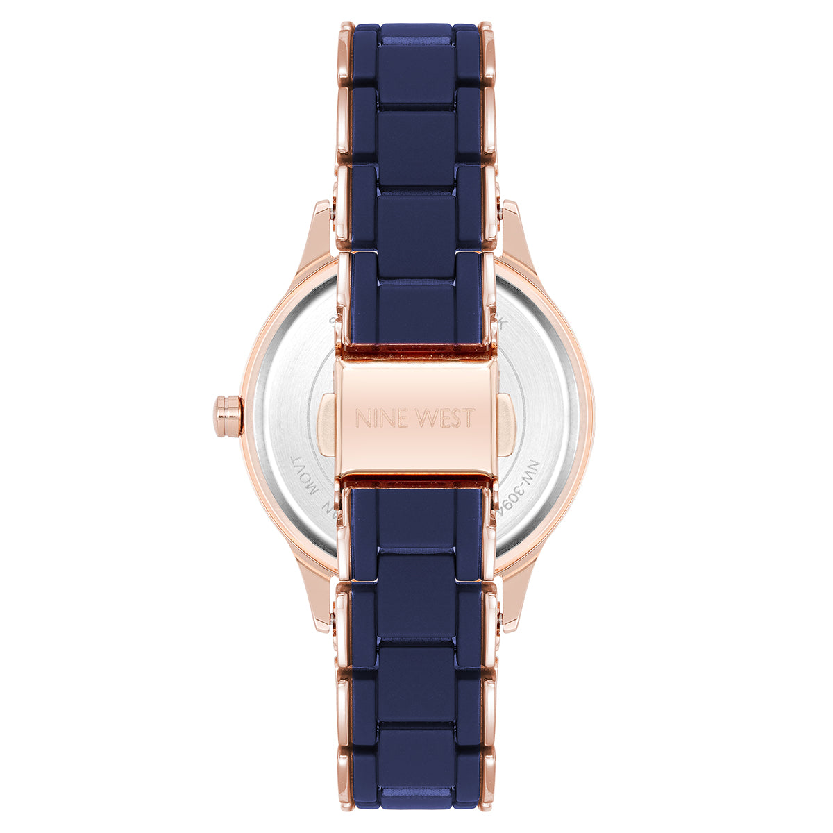 Reloj Análogo Mujer Nine West Azul NW/3094NVRG