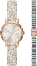 Gift Set Reloj + Correa DKNY NY6605SET Bicolor Mujer