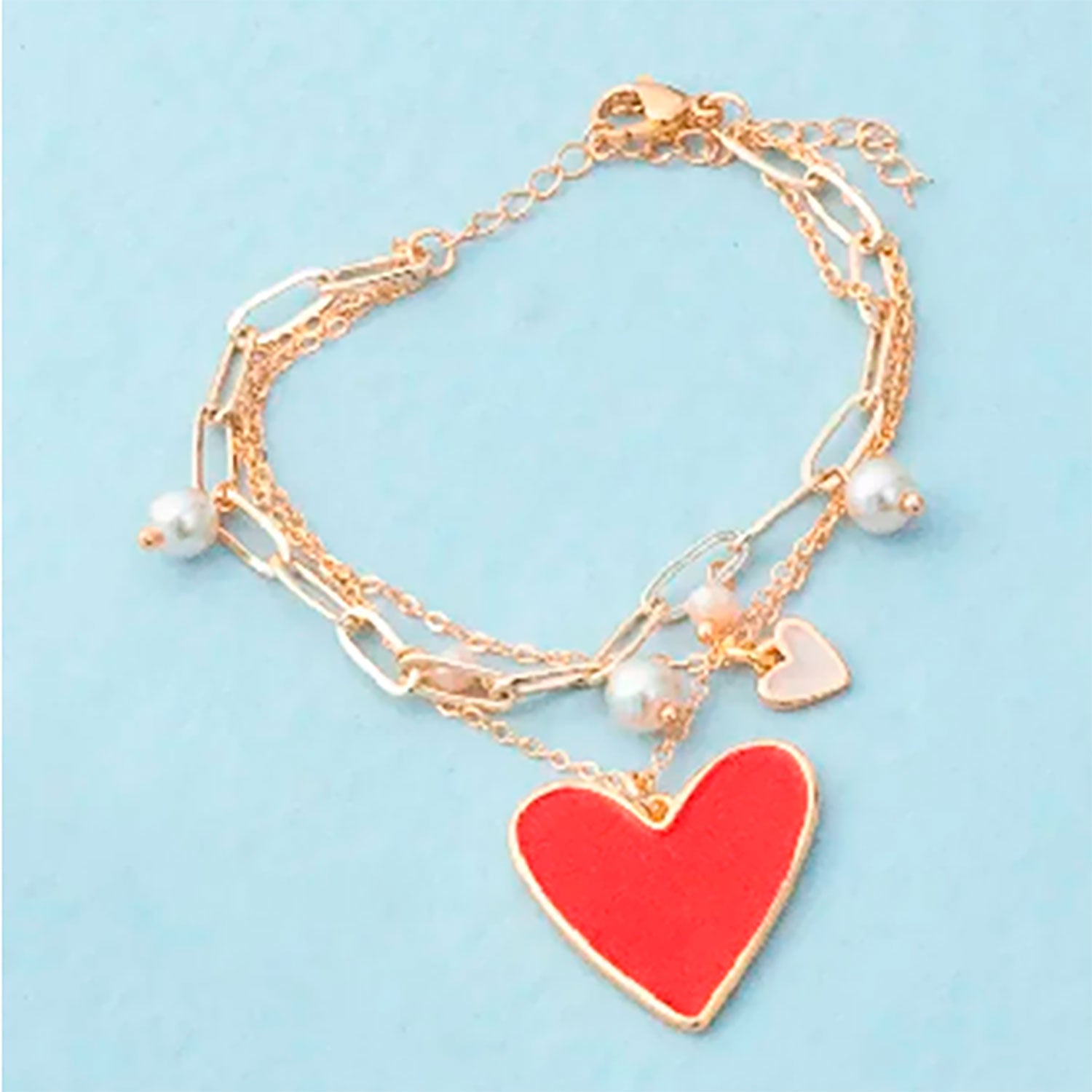 Pulsera Doble V1969 Dorado STB039