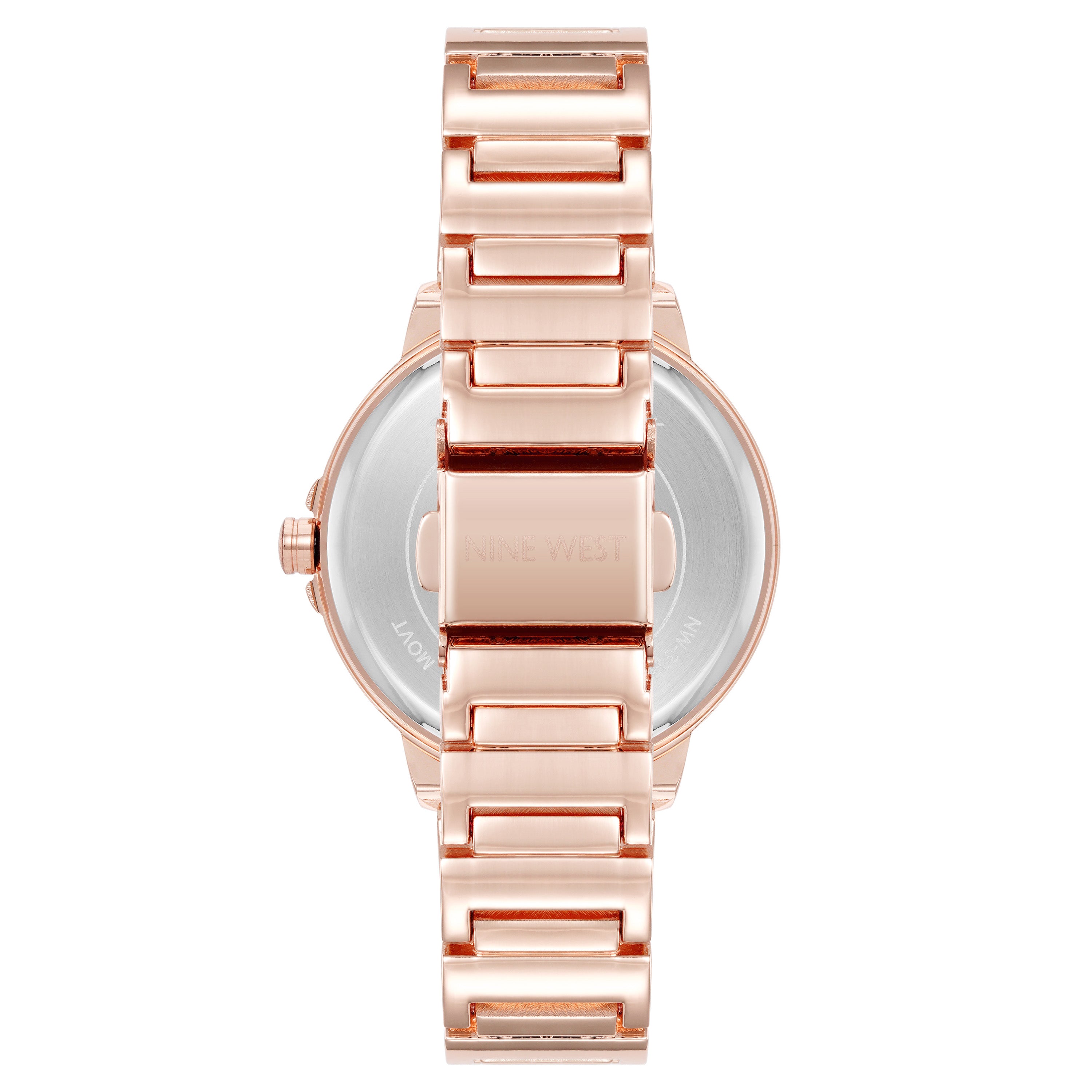 Reloj Análogo Mujer Nine West Oro Rosa NW-3334SVRG