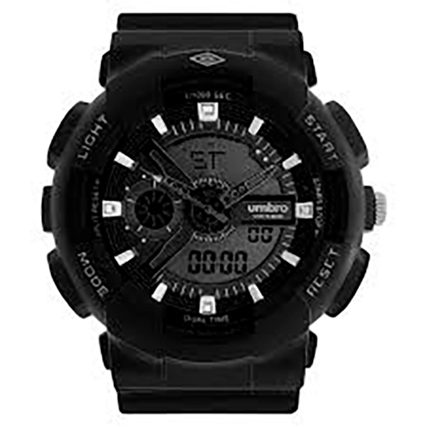 Reloj Análogo Digital Hombre Umbro Negro UMB-126-1