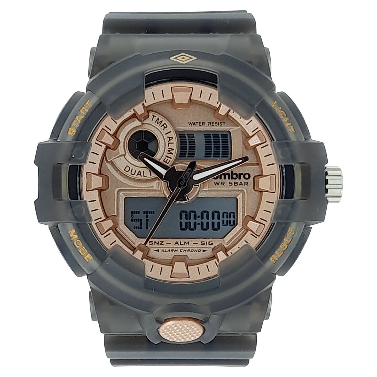 Reloj Análogo Digital Hombre Umbro Gris UMB-132-1