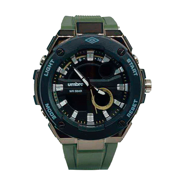 Reloj Análogo Digital Hombre Umbro Verde UMB-158-4
