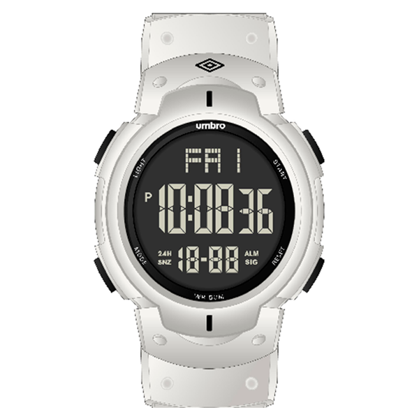 Reloj Análogo Digital Hombre Umbro Blanco UMB-166-2