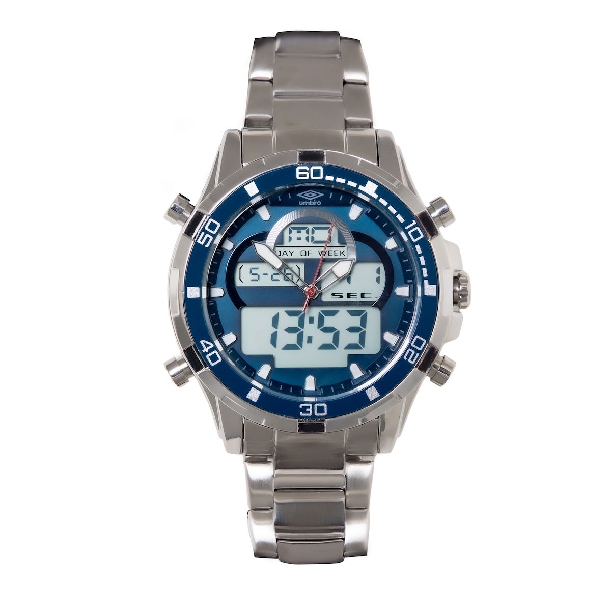 Reloj Umbro Plus UMBP-1500-48 Plateado