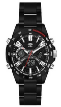 Reloj Análogo Digital Hombre Umbro Plus Negro UMBP-1265-23