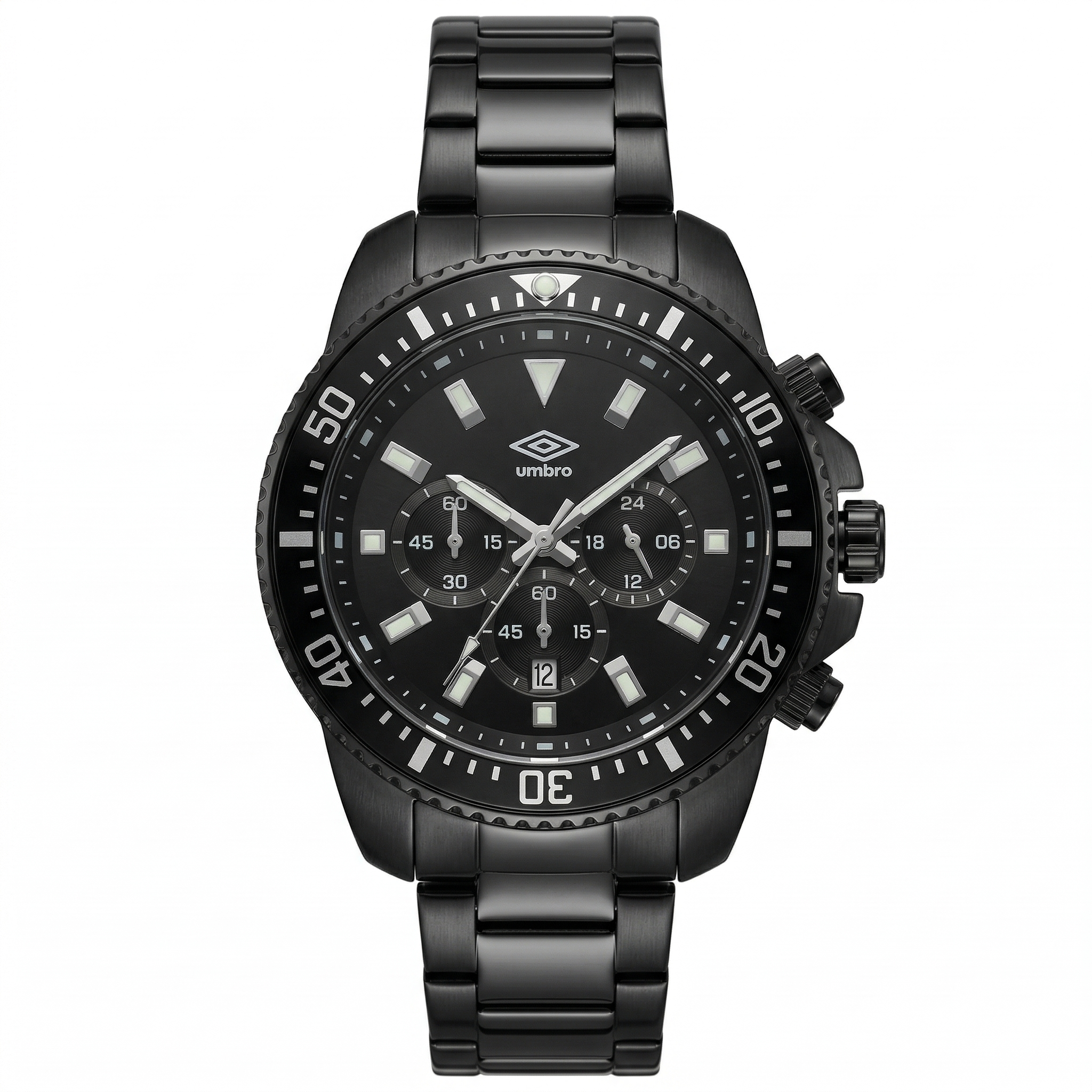 Reloj Análogo Hombre Umbro Plus Negro UMBP-1500-105