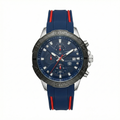 Reloj Análogo Hombre Umbro Plus Azul/Rojo UMBP-1500-106