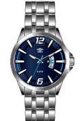 Reloj Análogo Hombre Umbro Plus Plateado UMBP-1500-11