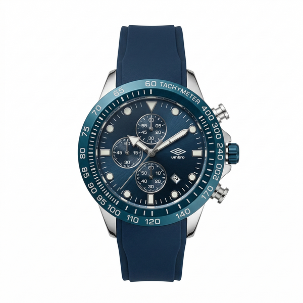 Reloj Análogo Hombre Umbro Plus Azul UMBP-1500-111