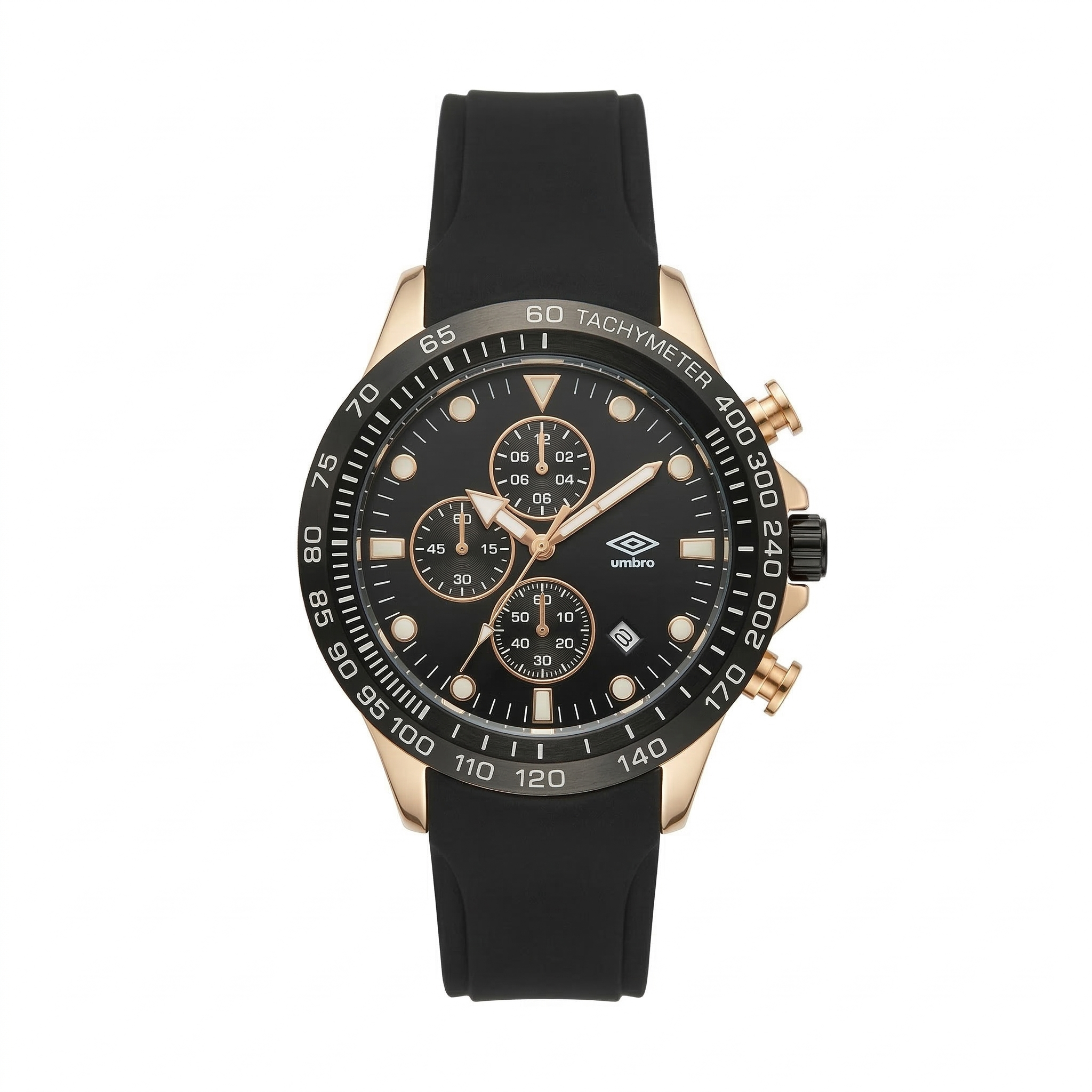 Reloj Análogo Hombre Umbro Plus Negro UMBP-1500-113