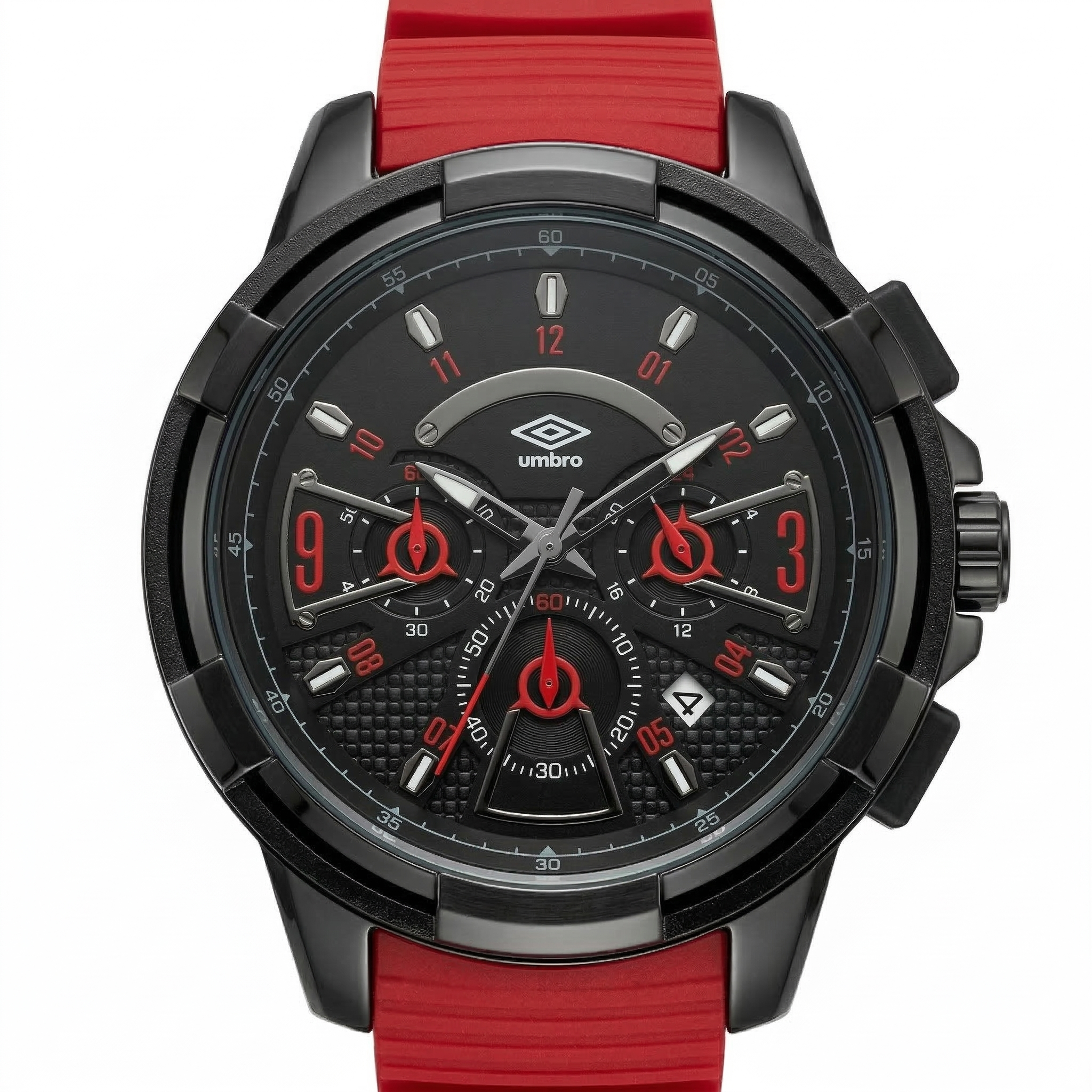 Reloj Análogo Hombre Umbro Plus Rojo UMBP-1500-120