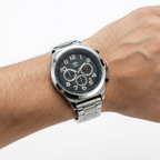 Reloj Análogo Hombre Umbro Plus Plateado UMBP-1500-122