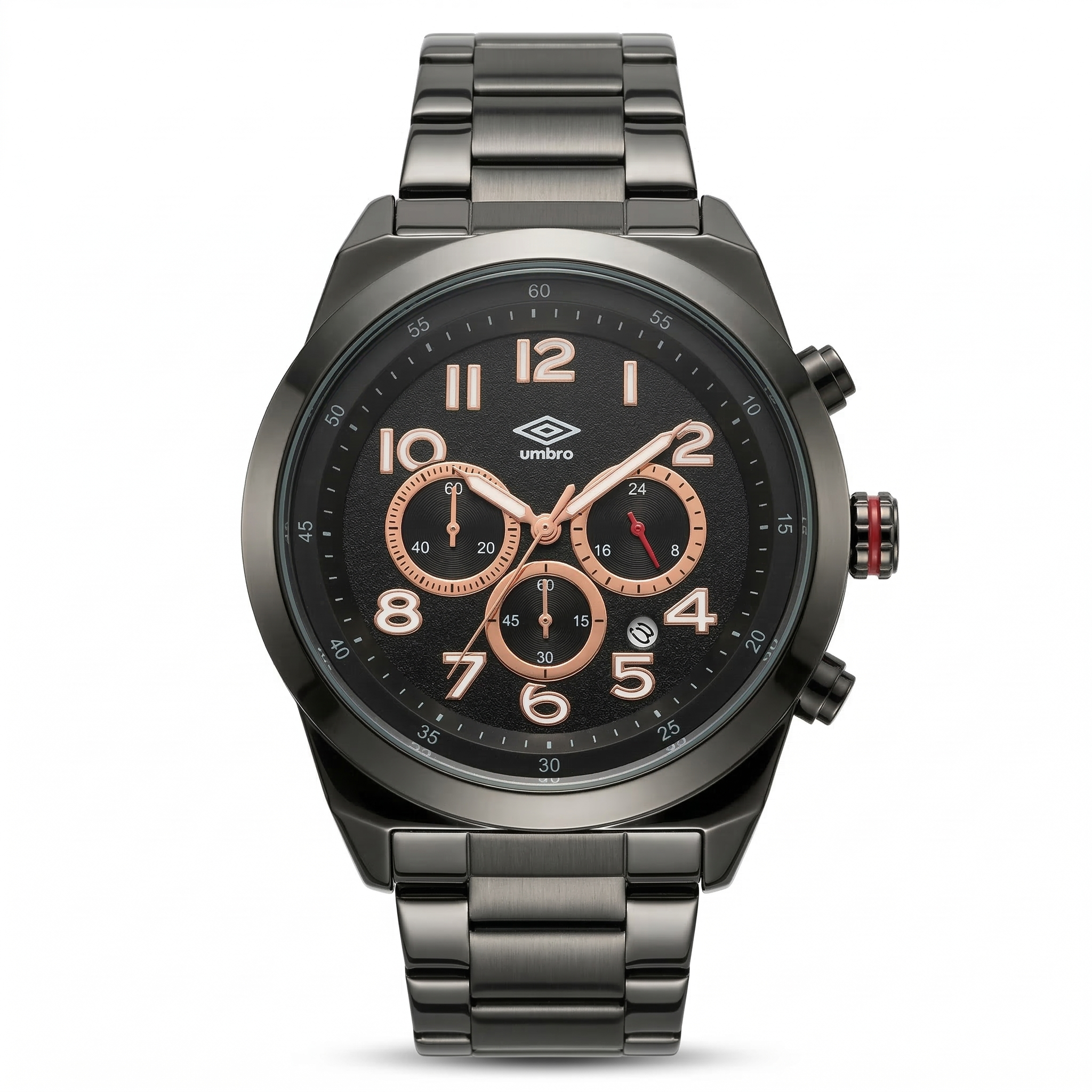 Reloj Análogo Hombre Umbro Plus Negro UMBP-1500-125