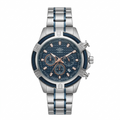 Reloj Análogo Hombre Umbro Plus Plateado/Azul UMBP-1500-127