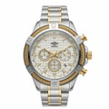 Reloj Análogo Hombre Umbro Plus Plateado/Dorado UMBP-1500-128