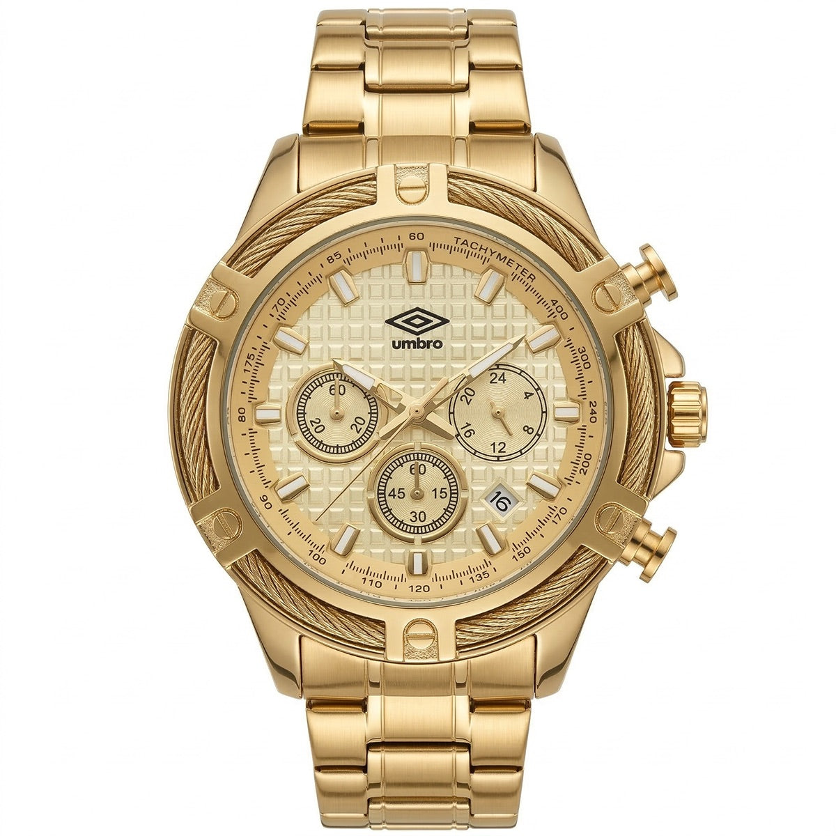 Reloj Análogo Hombre Umbro Plus Dorado UMBP-1500-129