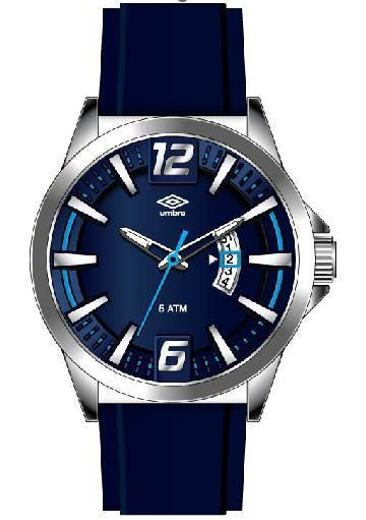 Reloj Análogo Hombre Umbro Plus Azul UMBP-1500-13