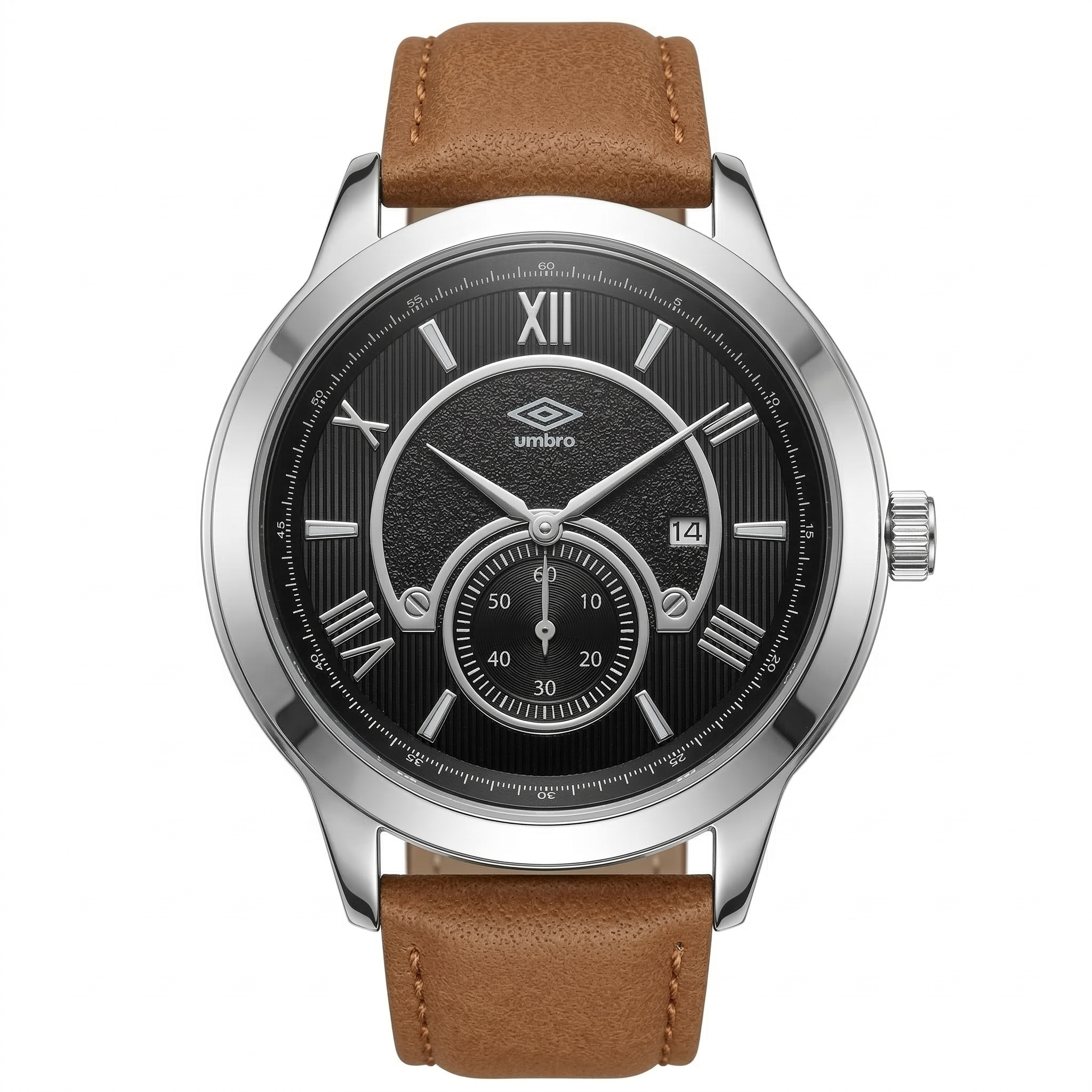 Reloj Análogo Hombre Umbro Plus Café UMBP-1500-131