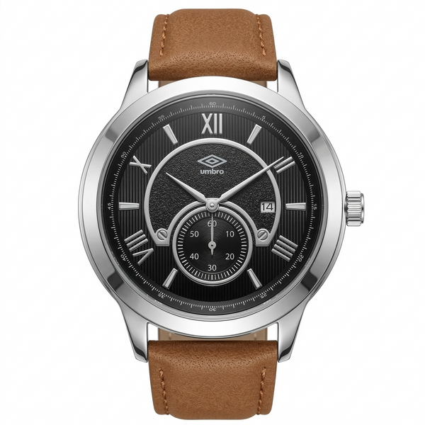 Reloj Análogo Hombre Umbro Plus Café UMBP-1500-131