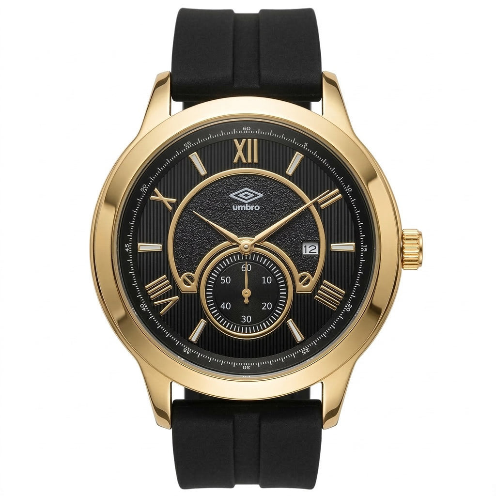 Reloj Análogo Hombre Umbro Plus Negro UMBP-1500-134