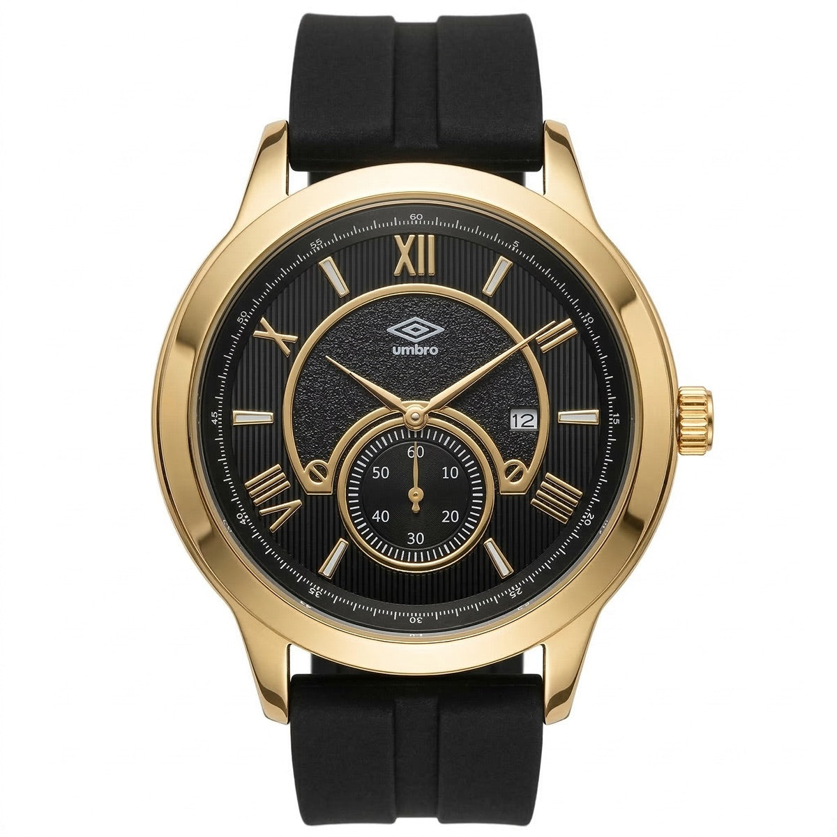 Reloj Análogo Hombre Umbro Plus Negro UMBP-1500-134