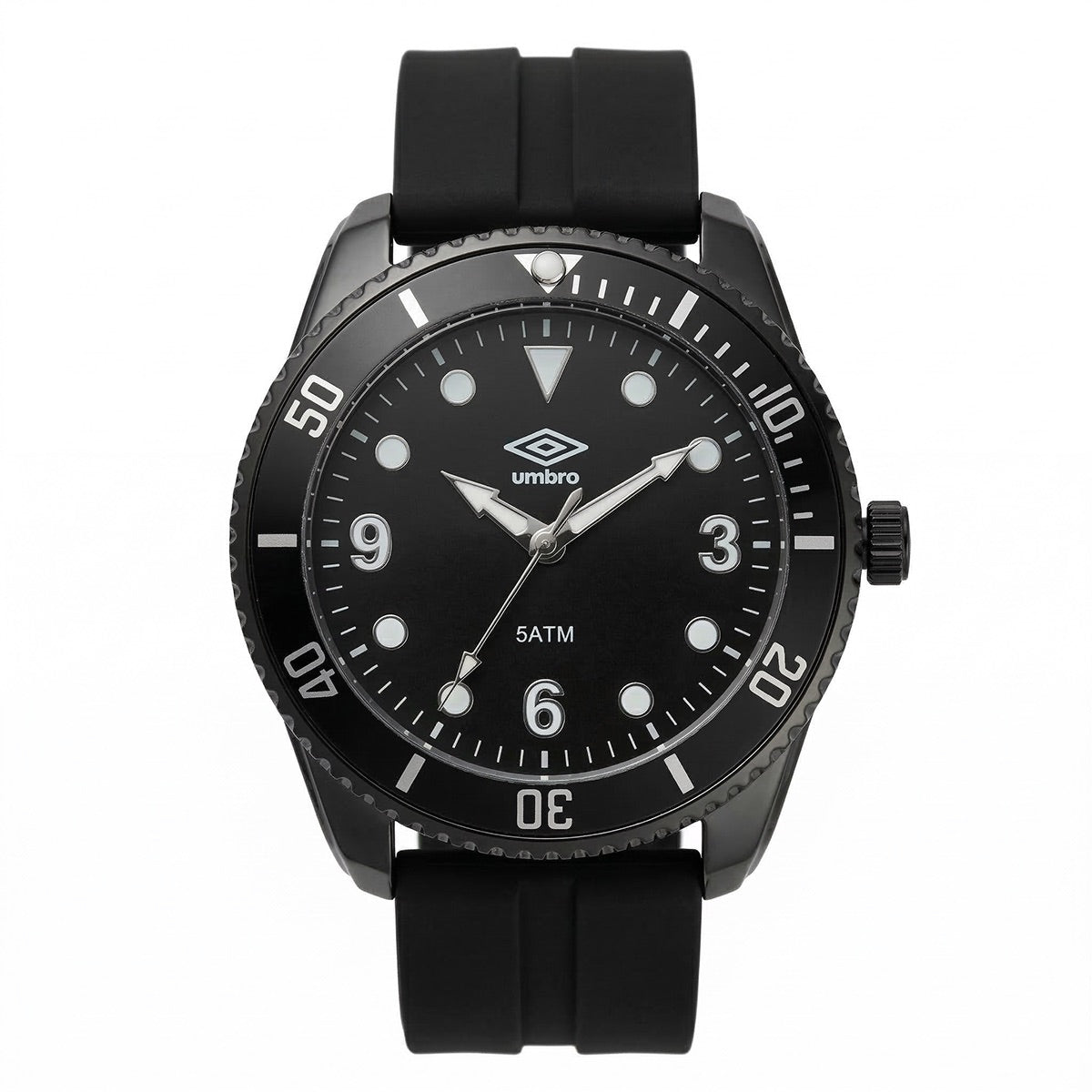Reloj Análogo Hombre Umbro Plus Negro UMBP-1500-140