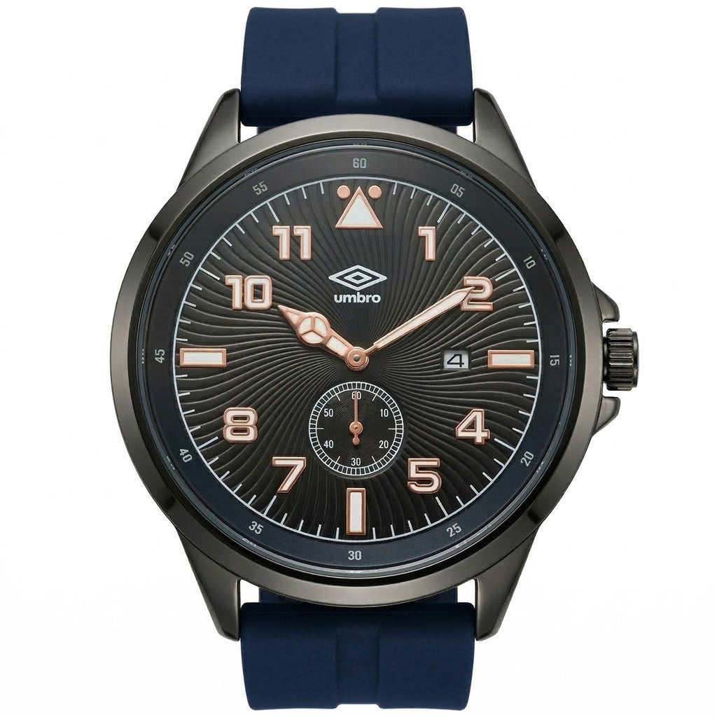 Reloj Análogo Hombre Umbro Plus Negro UMBP-1500-148