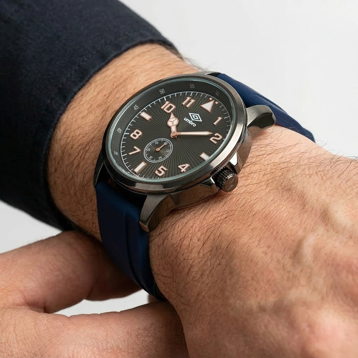 Reloj Análogo Hombre Umbro Plus Negro UMBP-1500-148