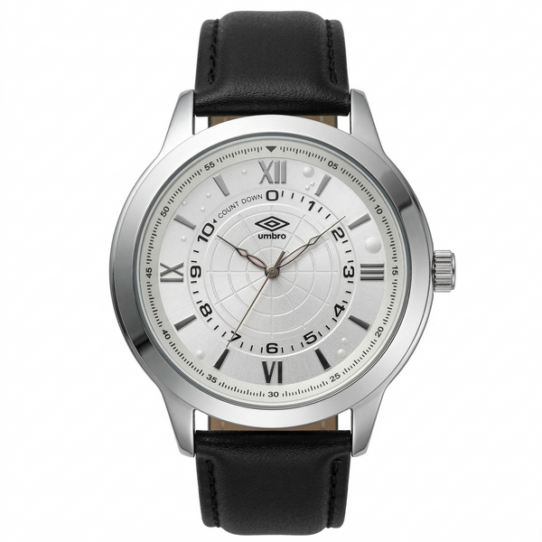 Reloj Análogo Hombre Umbro Plus Negro UMBP-1500-150