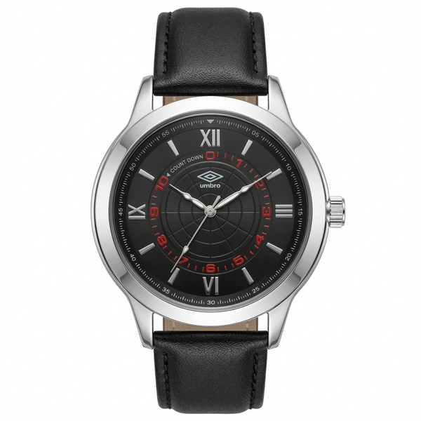 Reloj Análogo Hombre Umbro Plus Negro UMBP-1500-151