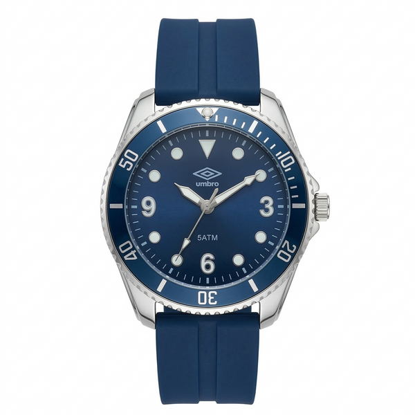 Reloj Análogo Hombre Umbro Plus Azul UMBP-1500-152