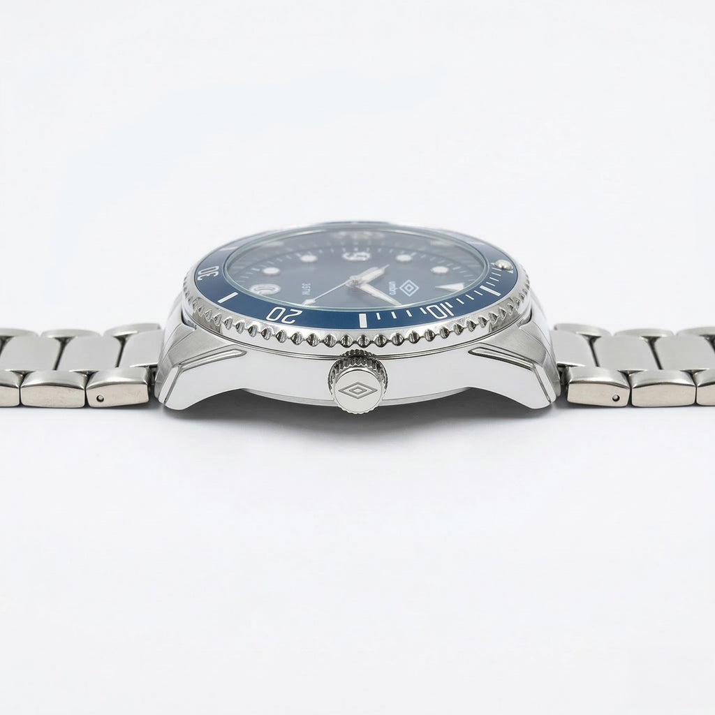 Reloj Análogo Hombre Umbro Plus Plateado UMBP-1500-154