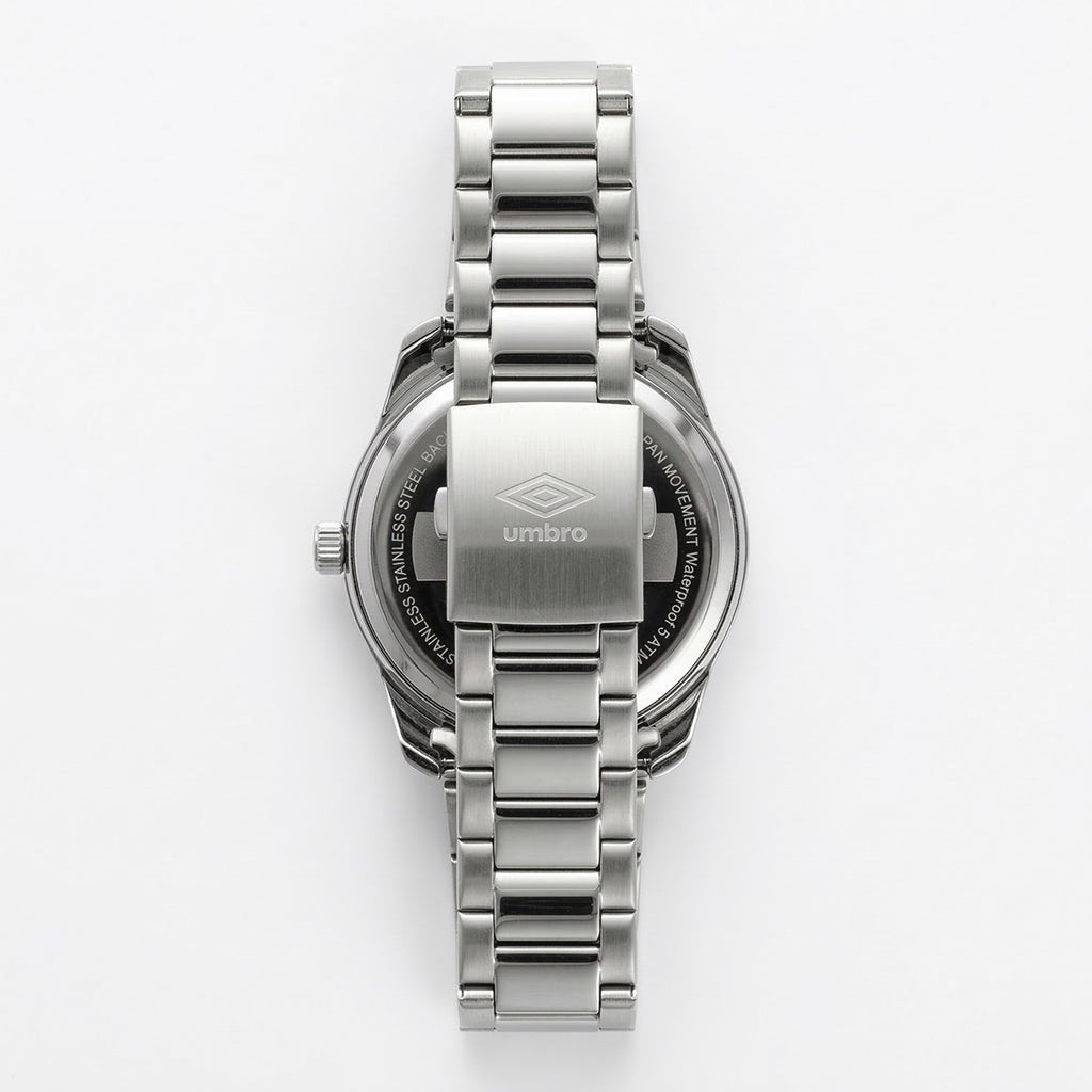 Reloj Análogo Hombre Umbro Plus Plateado UMBP-1500-154