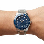 Reloj Análogo Hombre Umbro Plus Plateado UMBP-1500-154