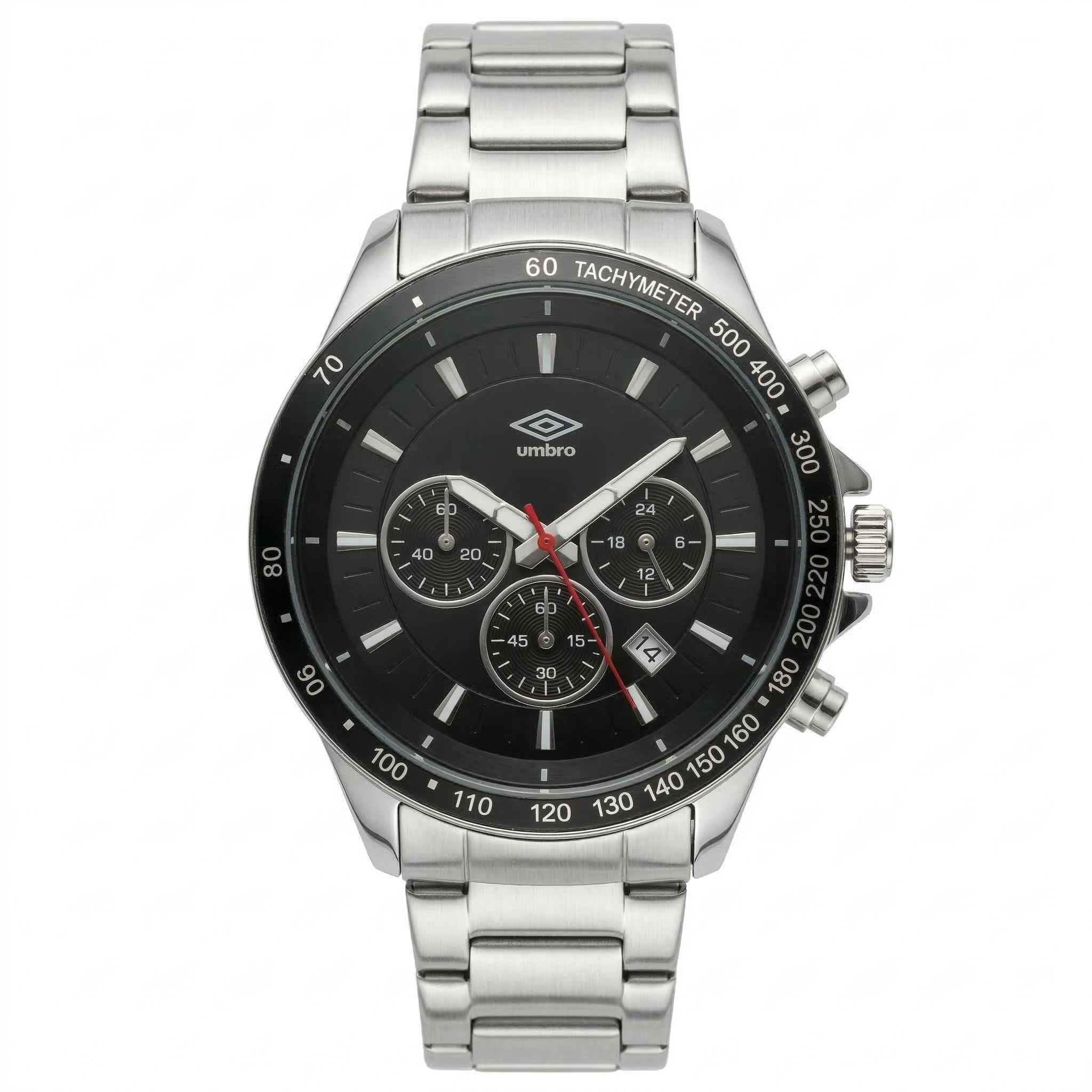 Reloj Análogo Hombre Umbro Plus Plateado UMBP-1500-157